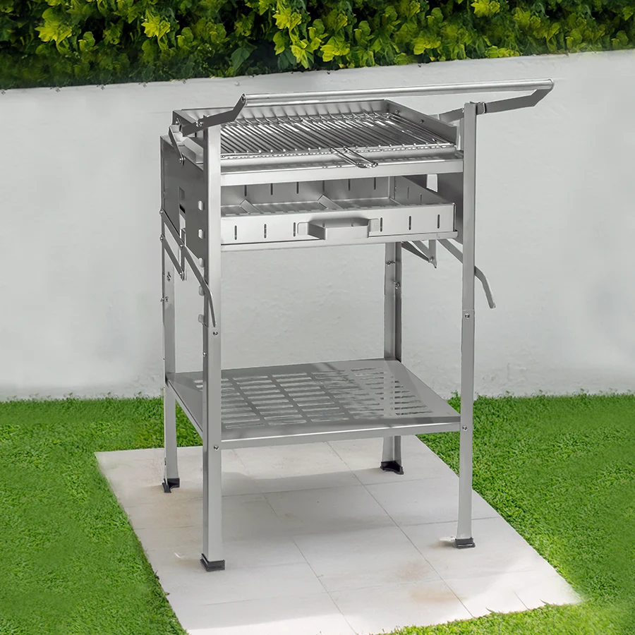 180° Rotationsgrill i Rustfrit Stål AC150F