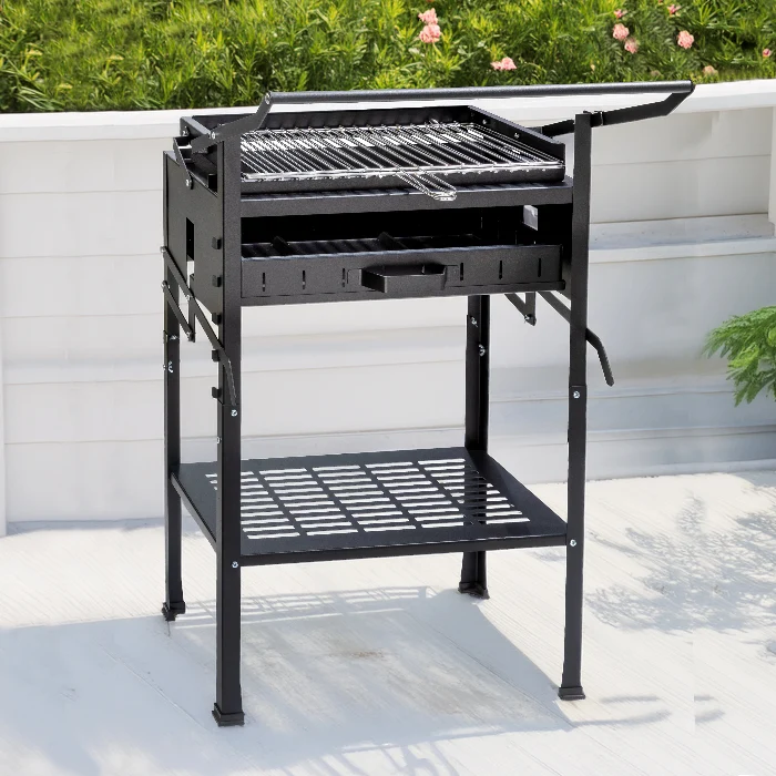 180° Rotationsgrill i Stål AC151F