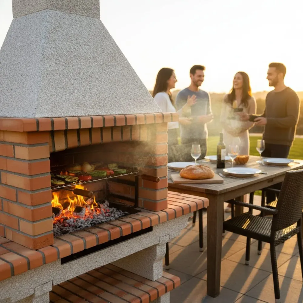 Barbecue i Mursten AV1200F
