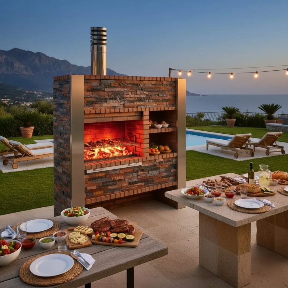 Barbecue i Sten og Mursten CS4030F