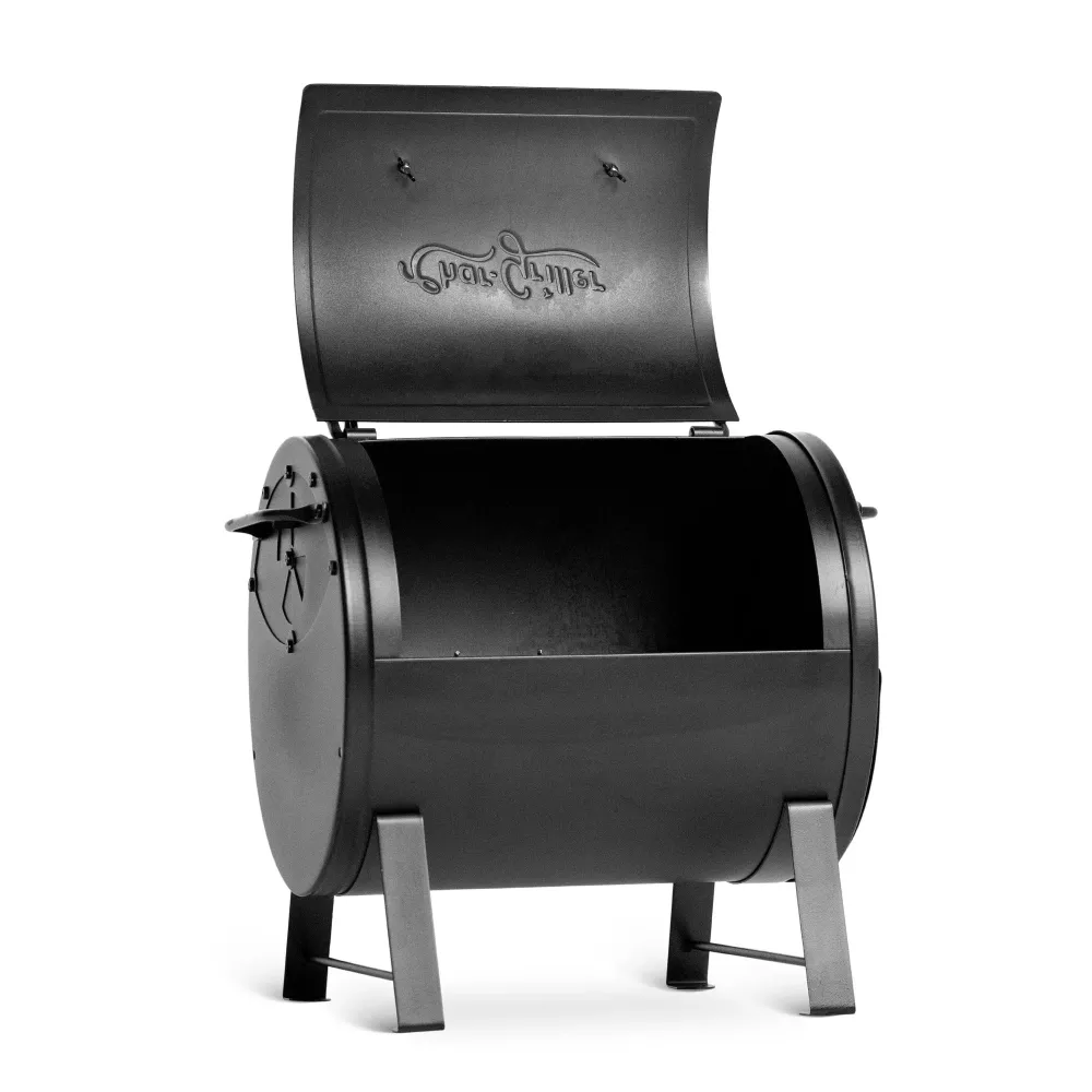 Bærbar bordgrill eller sidebrændkammer Char-Griller