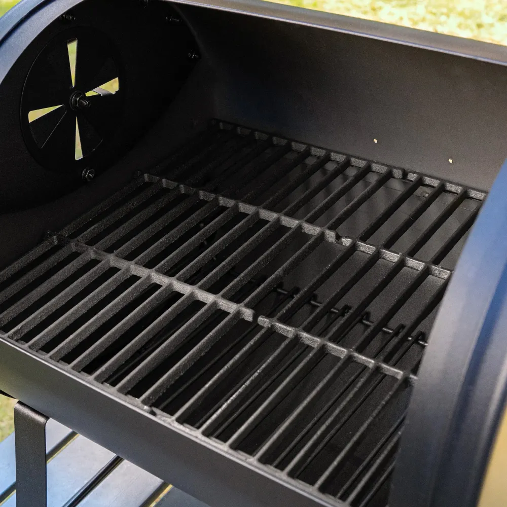 Bærbar bordgrill eller sidebrændkammer Char-Griller
