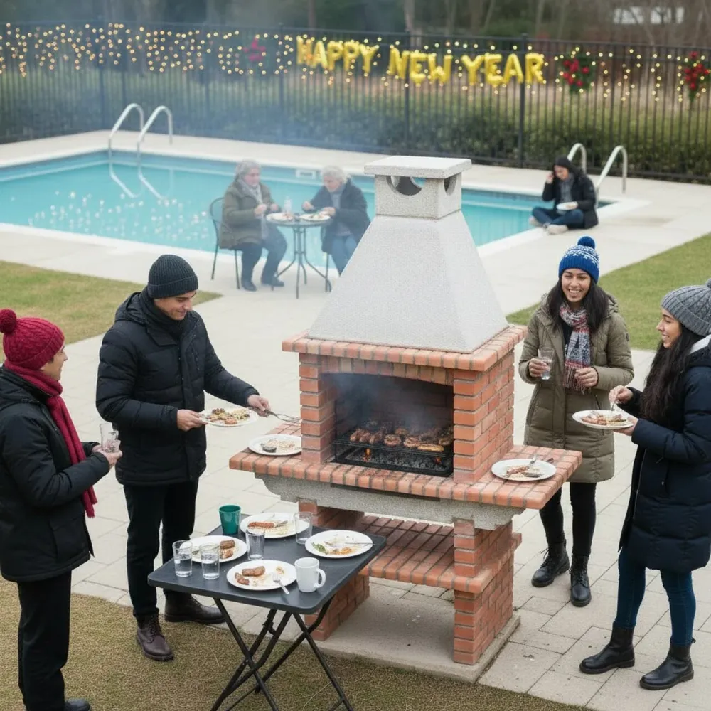 Fast Grill i Række AV321F