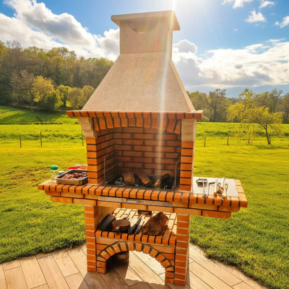 Fast ildfast barbecue CE2060G