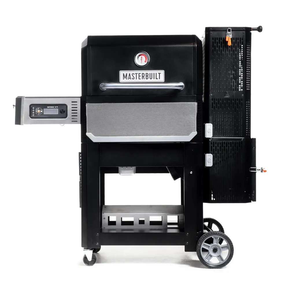 Gravity Series 800 Digital grillplade med trækul + grill + rygeovn