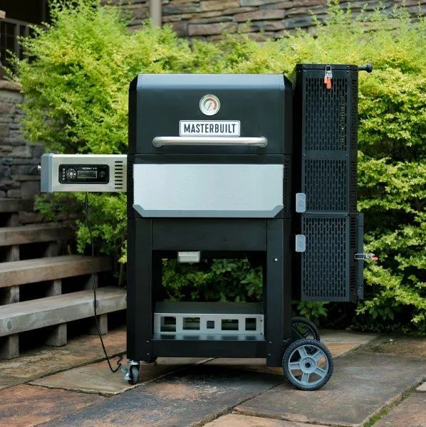 Gravity Series 800 Digital grillplade med trækul + grill + rygeovn