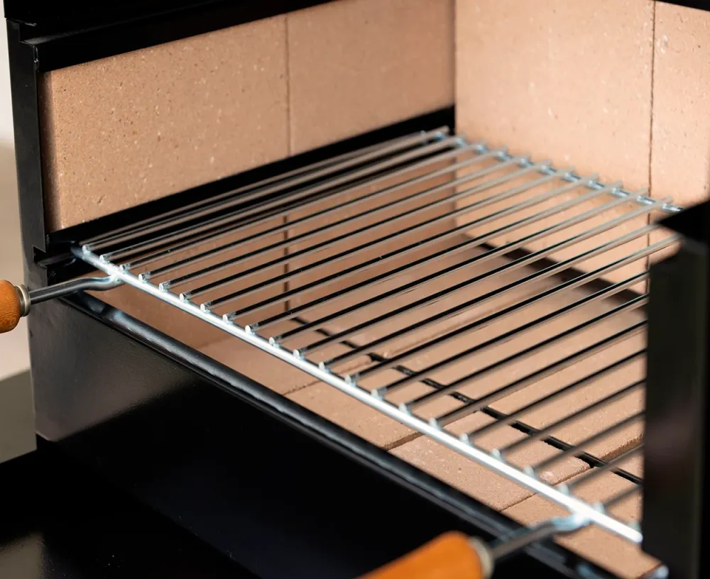 Grill i metal og mursten AC88F