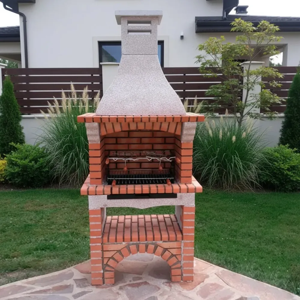Havebarbecue med mursten CE1060F