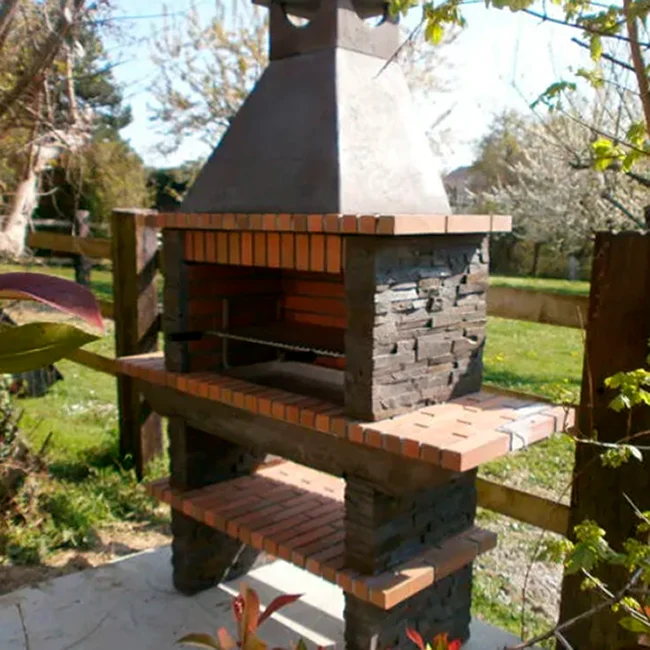 Havebarbecue i Sten AV340F