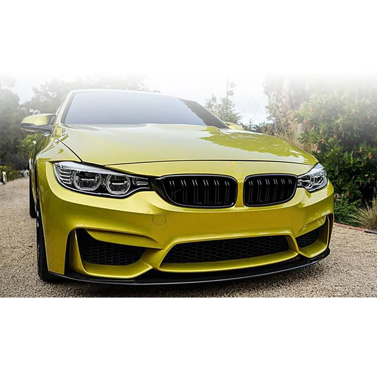 Nyrer Sæt – Front Dobbelt Gitter Grill til BMW 4-Serie F32 2-dørs (2014-2020) – Blank Sort