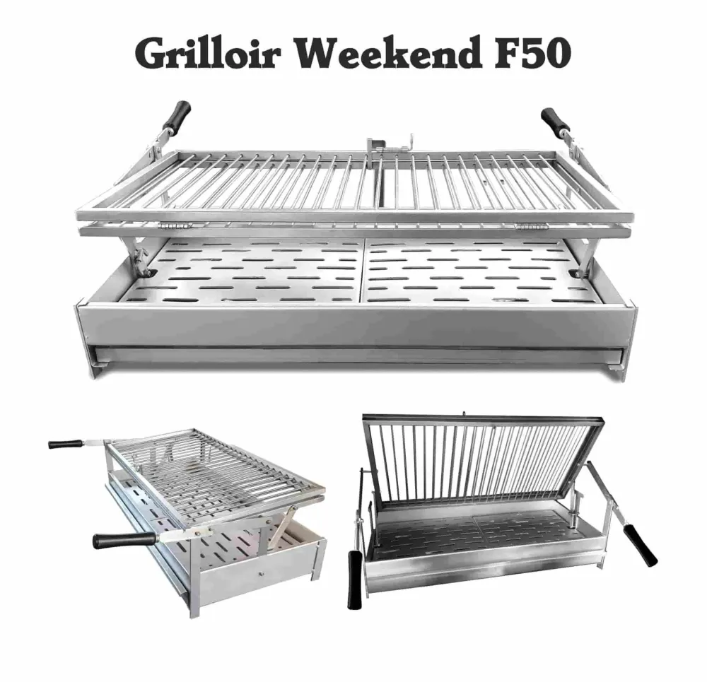 Rustik barbecue med ovn og vask FR003F