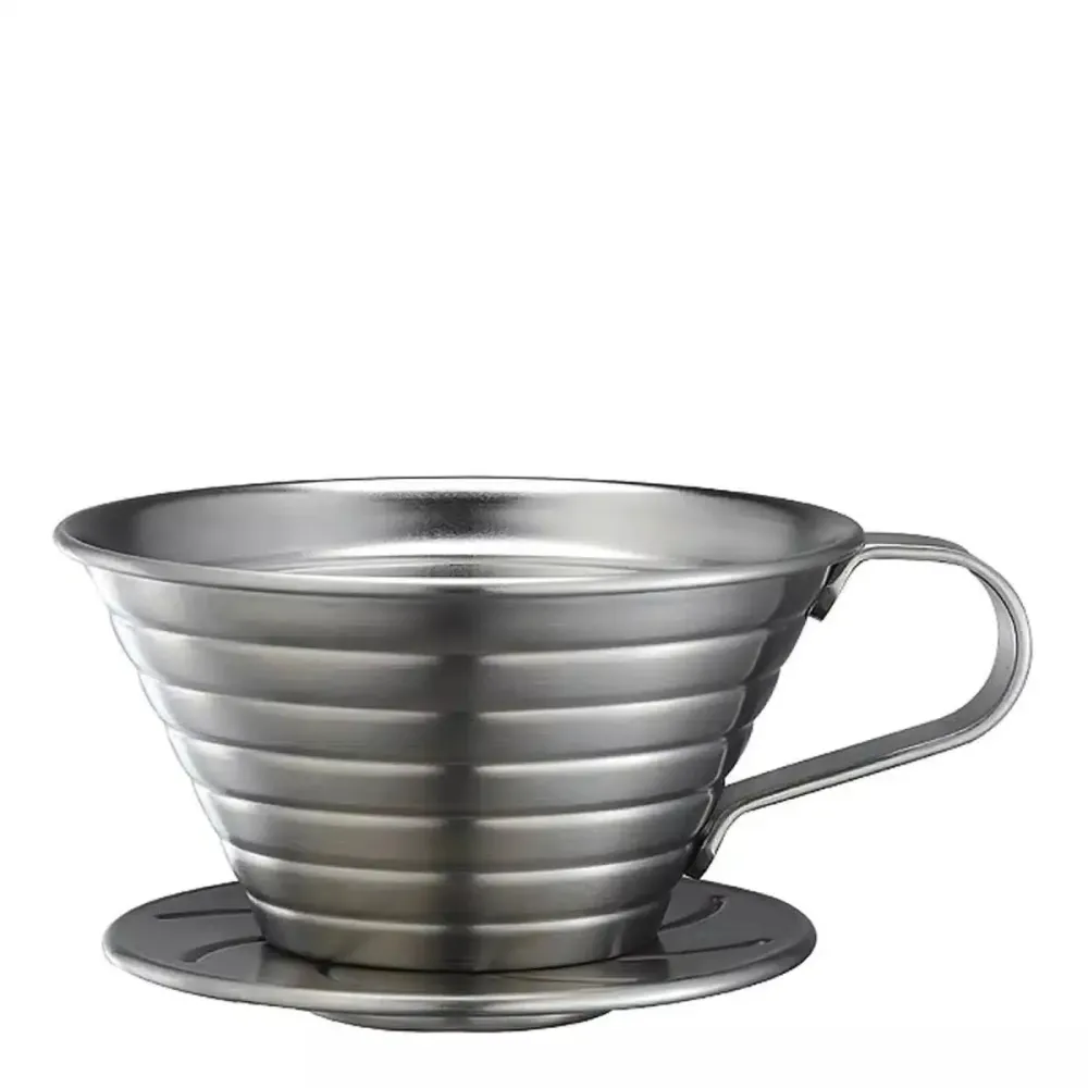 Tiamo rustfrit stål dripper - K02