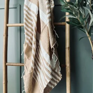 Hammam håndklæde – Beige