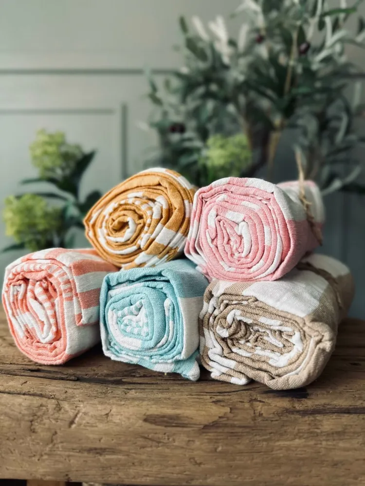 Hammam håndklæde – Beige