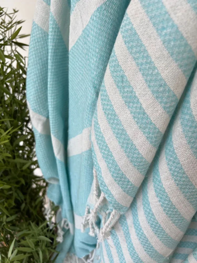 Hammam håndklæde - BLUE MIX