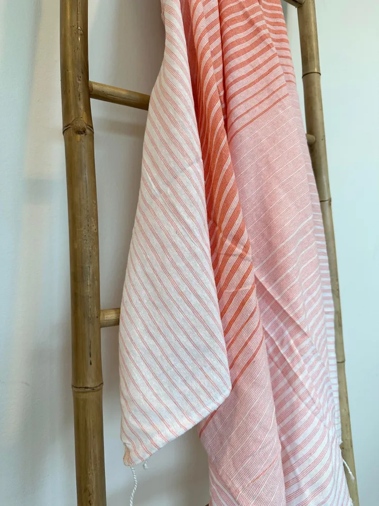 Hammam håndklæde – Coral
