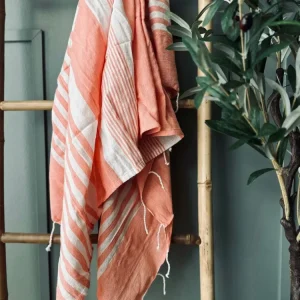 Hammam håndklæde – Coral