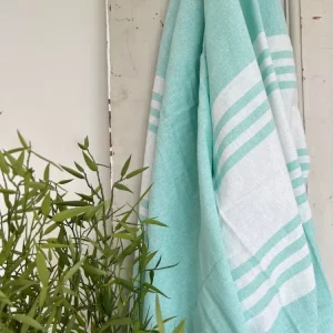Hammam håndklæde - Pastel grøn Økotex