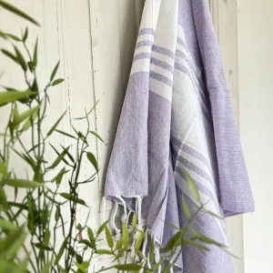 Hammam håndklæde - Pastel lilla Økotex