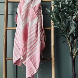 Hammam håndklæde – Pink