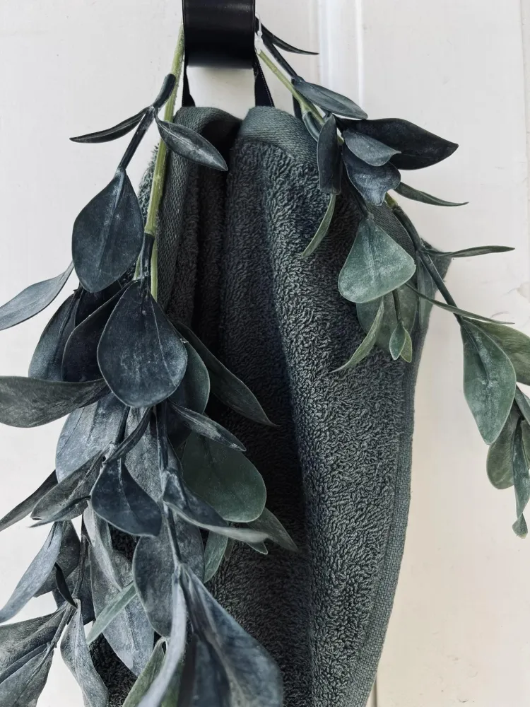 Håndklæde Oliven - 30x50cm Øko-tex
