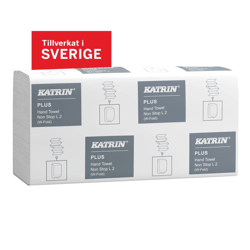 Katrin Plus Non-Stop W-Fold – 2-lags Håndklædeark - 1995 ark 100484