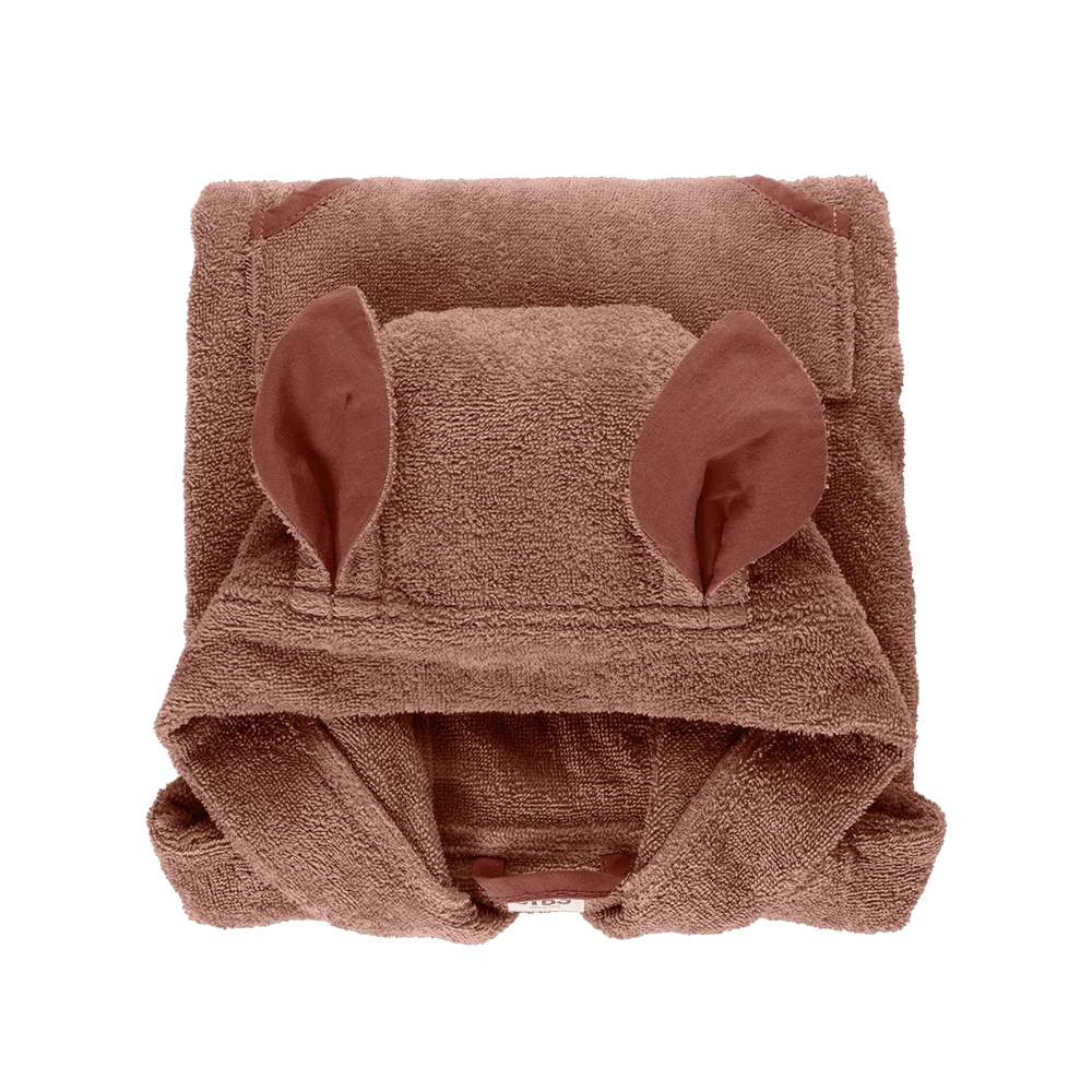 Kænguru Poncho Håndklæde Børn - Woodchuck