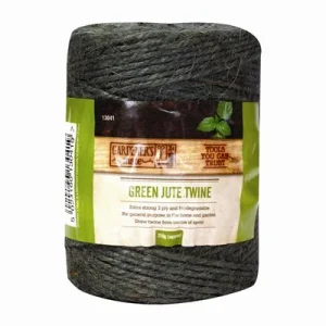 Jute Natursnor Grøn 140m
