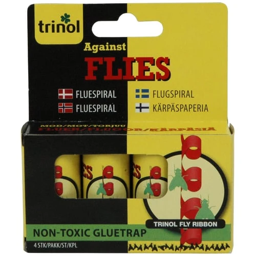 Trinol Fly Ribbon 4 pc