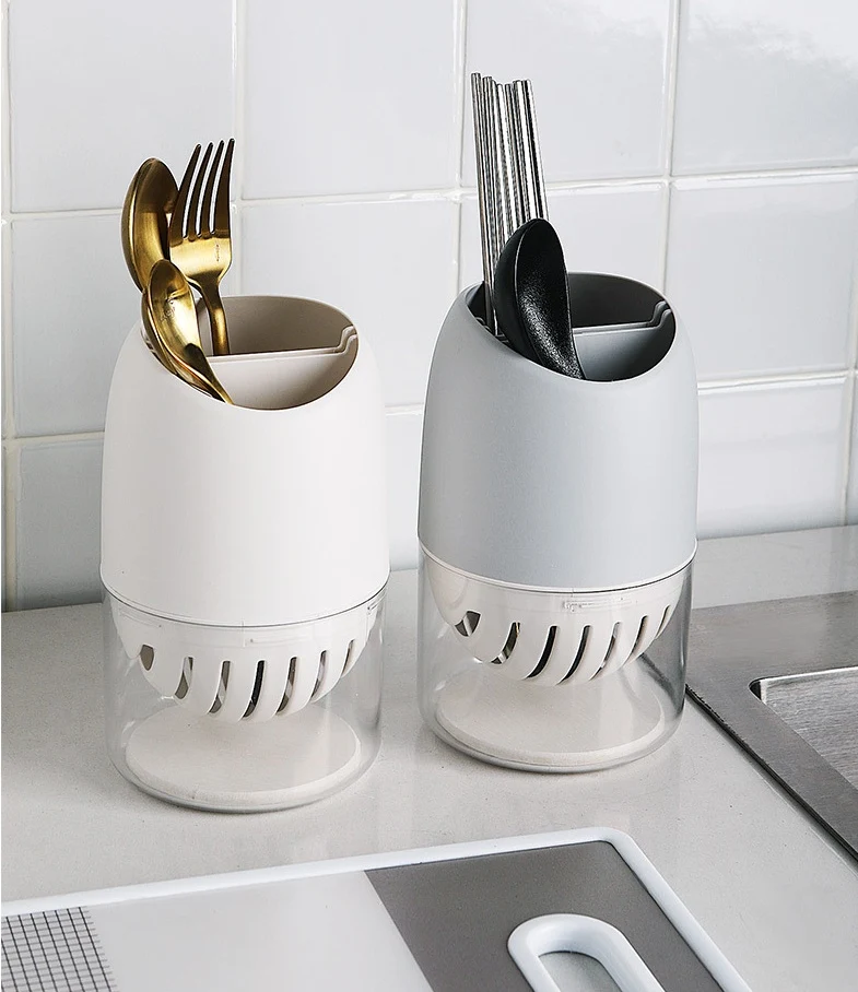 All--one Kitchen Drain & Drying Rack Grey