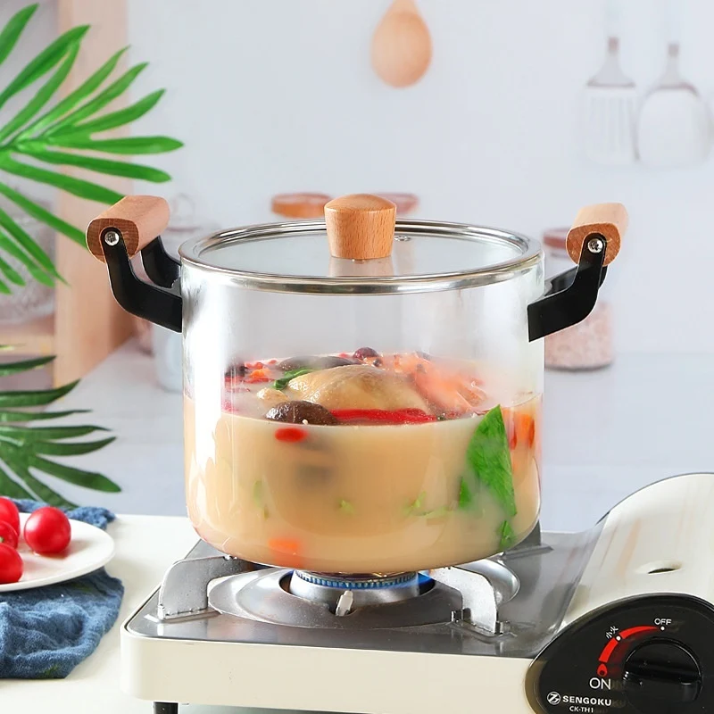 Borosilicate Glass Cook Pot 10-Year Warranty 2