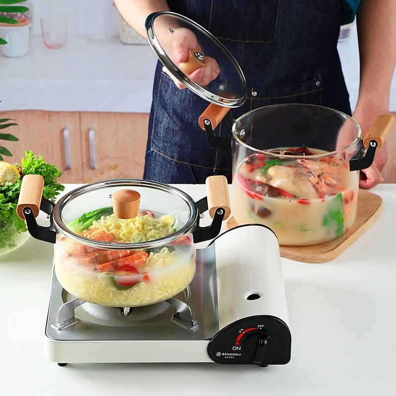 Borosilicate Glass Cook Pot 10-Year Warranty 2