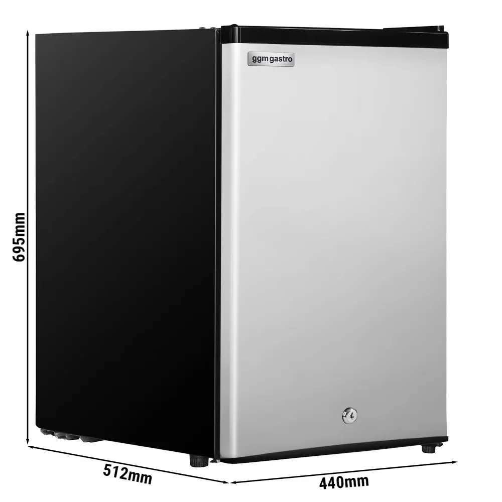 Minifryser - 440 mm - 60 liter - med 1 dør