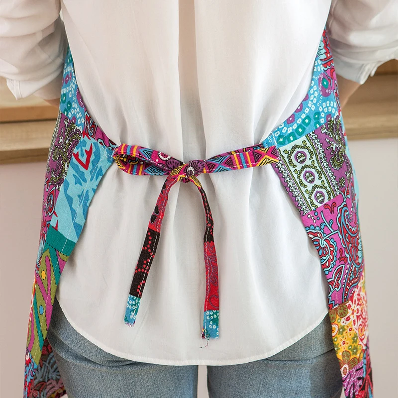 Present-day Luxury Kitchen Apron Blue