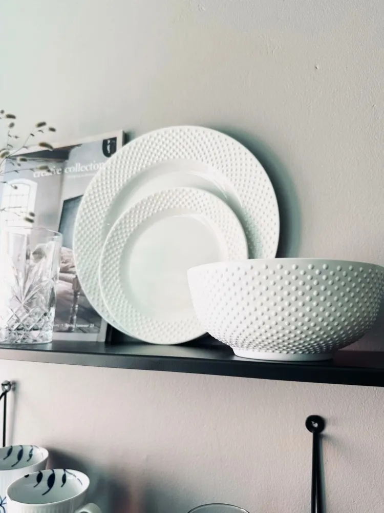 Skål 17 cm – White Melamin