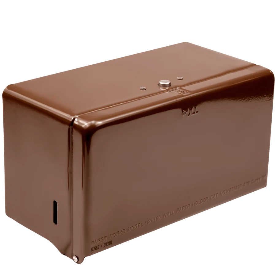 PAPIRRULLE & VÆV DISPENSER BRUN DULTON