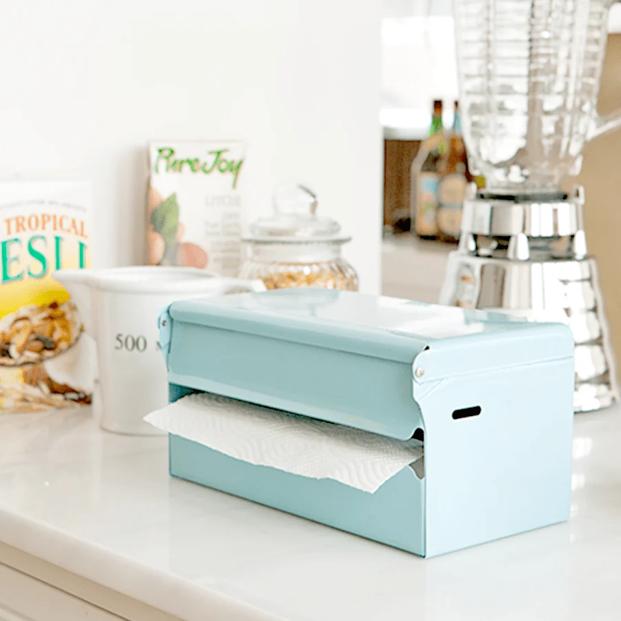 PAPIRRULLE & VÆV DISPENSER BRUN DULTON