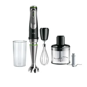 Braun MultiQuick 9 MQ 9135XI 0,6 L Nedsænkning blender 1200 W Sort, Rustfrit hardened