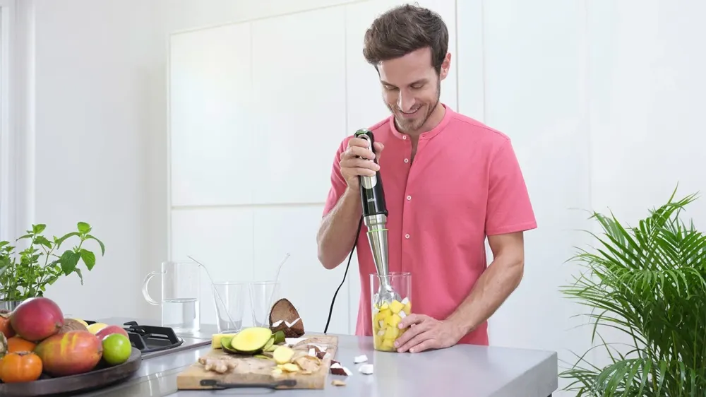 Braun MultiQuick 9 MQ 9135XI 0,6 L Nedsænkning blender 1200 W Sort, Rustfrit hardened