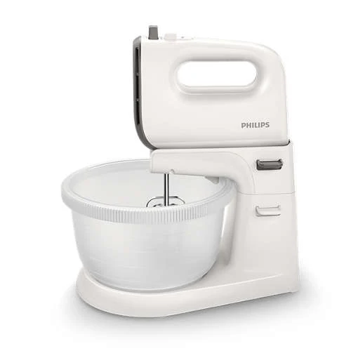 Philips HR3745/00 Håndmixer med skål 450W - Grå/hvid
