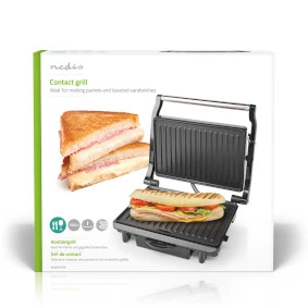 Nedis KAGR121FSR Kontakt Grill 1500 W