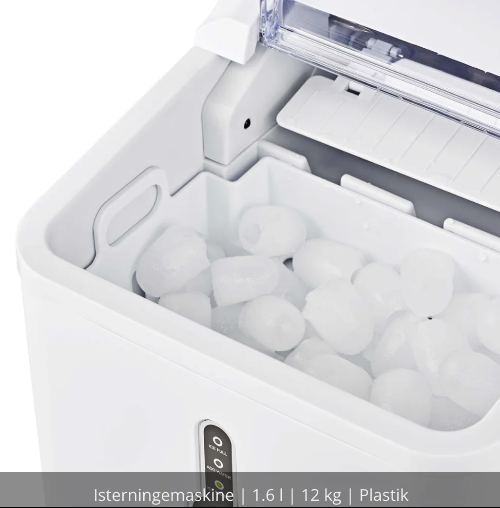 Nedis KAIC100FWT Isterningsmaskine