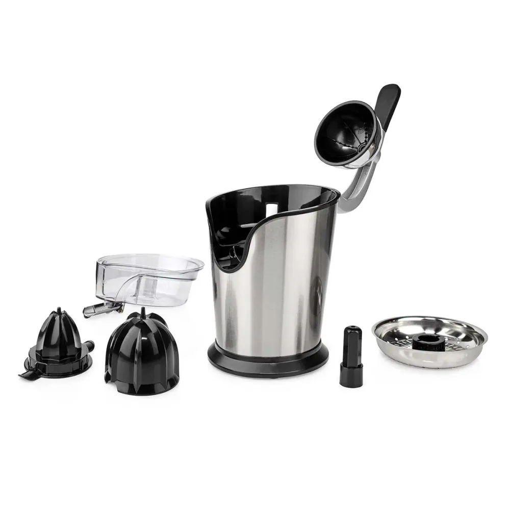 Nedis KAJC200SR Citruspresser 100W Aluminium/sort