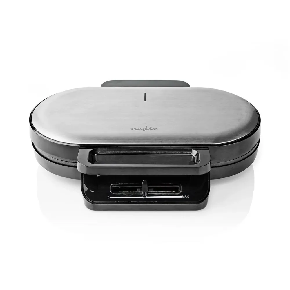 Nedis KAWP110FBK Vaffeljern 12 cm 1200W