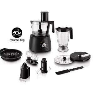 Philips HR7776/90 Foodprocessor 1300 W Kompakt 3-i-1-design 3,4 L skål