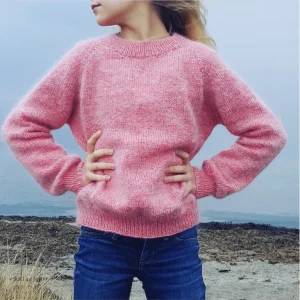 Ingen Dikkedarer Sweater Junior, PetiteKnit, trykt strikkeopskrift