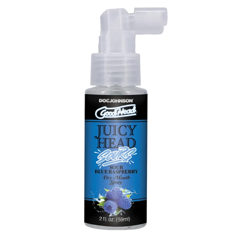Juicy Head - Dry Mouth Spray - Sour Sapphire Raspberry - 2 fl oz / 60 ml