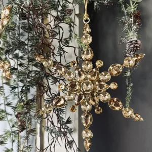 Juleophæng Snefnug m. sten 15cm