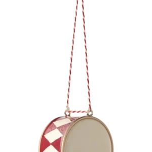 Maileg - Metalophæng, Tromme, Stor - Rød - - 14-4502-00