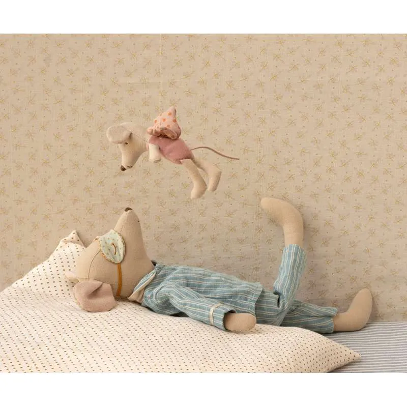 Maileg Fe Mus - Little - Rosa